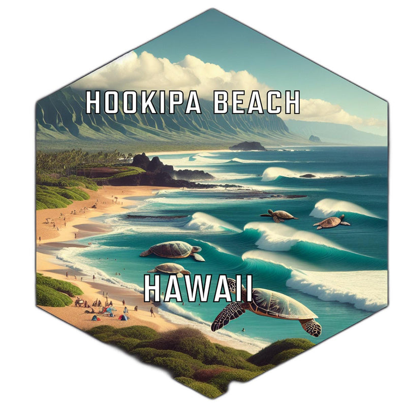 Ho Okipa Beach Hawaii Travel Destination Souvenir Vinyl Decal Sticker 6-Inch