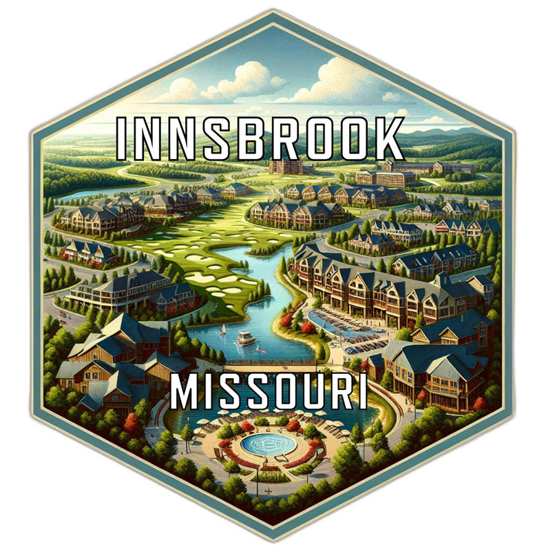 Innsbrook Missouri Travel Destination Souvenir Vinyl Decal Sticker 2-Inch