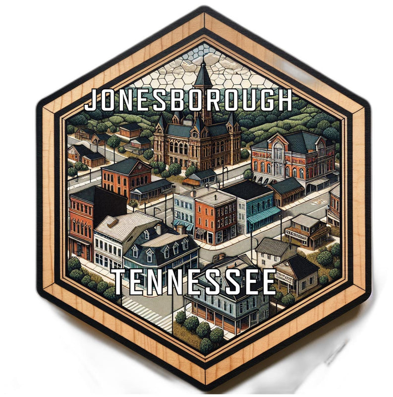 Jonesborough Tennessee Travel Destination Souvenir Vinyl Decal Sticker 4-Inch