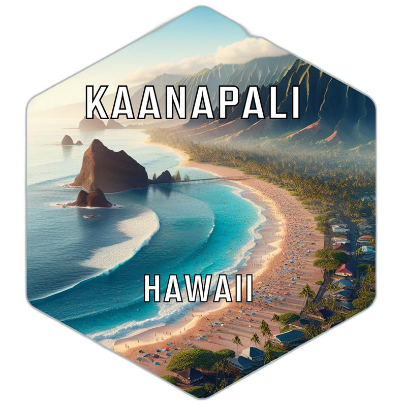 Kaanapali Hawaii Travel Destination Souvenir Vinyl Decal Sticker 6-Inch