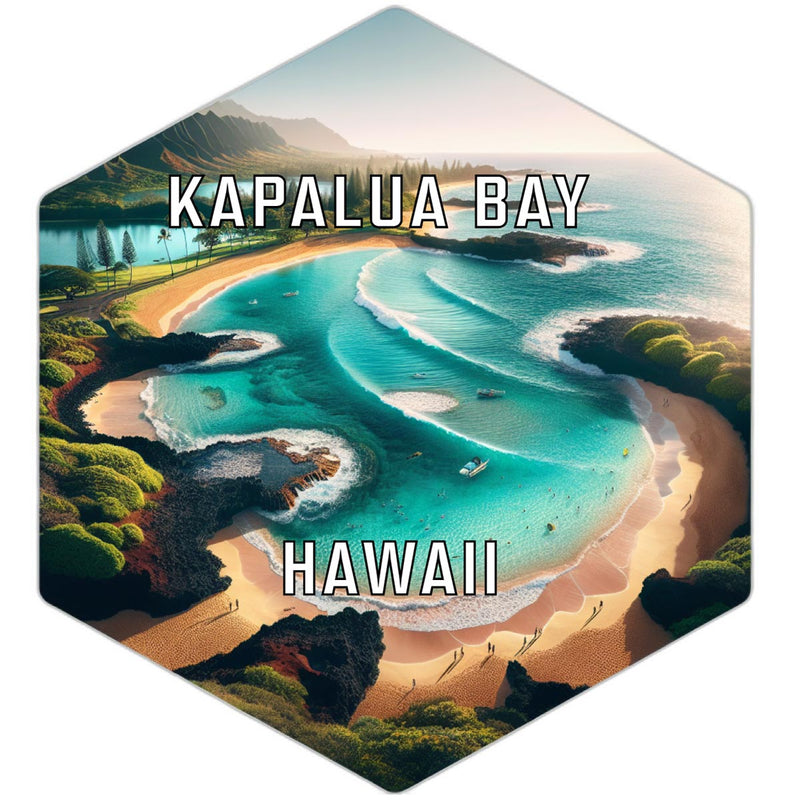 Kapalua Bay Hawaii Travel Destination Souvenir Vinyl Decal Sticker 2-Inch