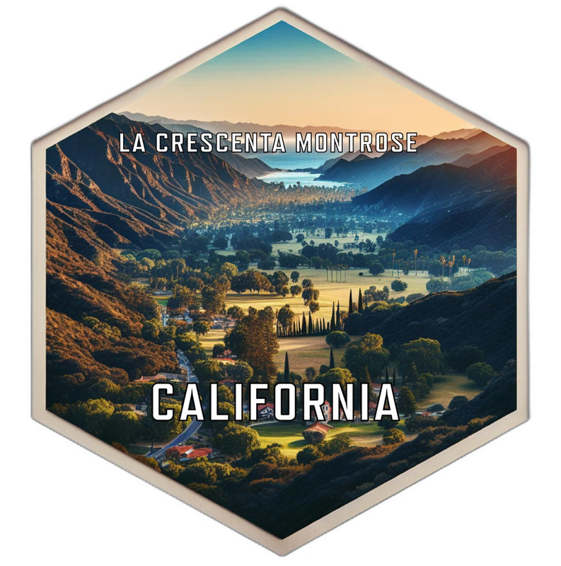 La Crescenta Montrose California Travel Destination Souvenir Vinyl Decal Sticker 6-Inch