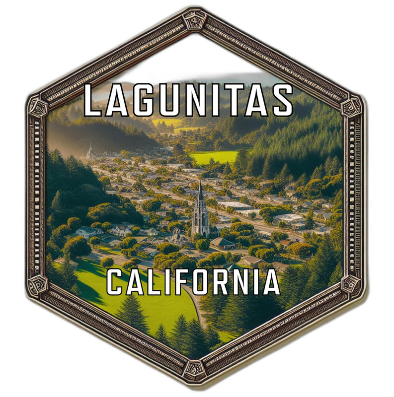 Lagunitas California Travel Destination Souvenir Vinyl Decal Sticker 6-Inch
