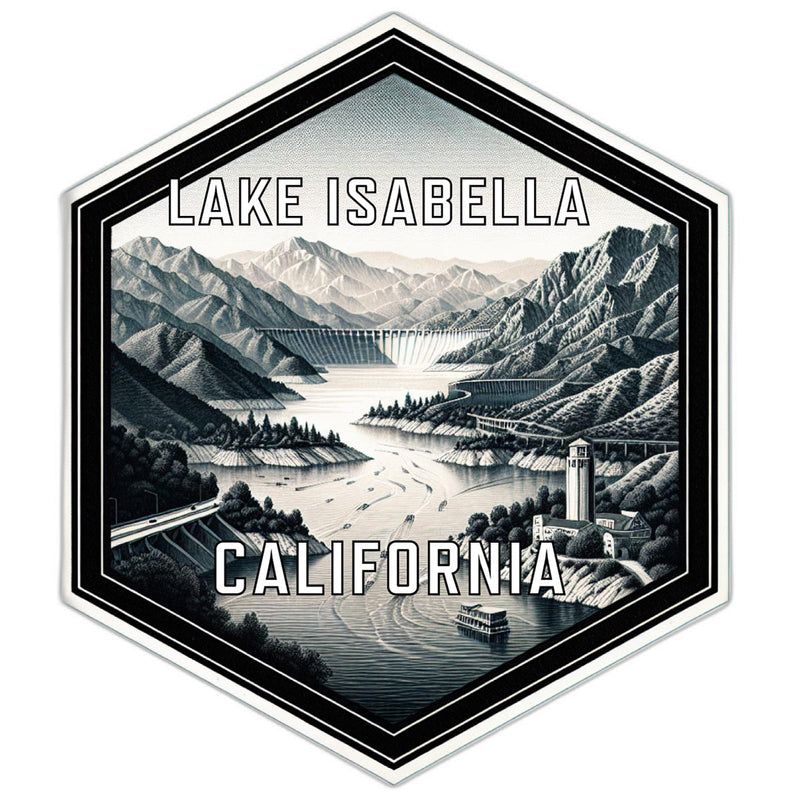 Lake Isabella California Travel Destination Souvenir Vinyl Decal Sticker 6-Inch