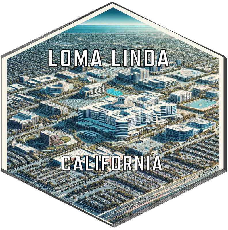 Loma Linda California Travel Destination Souvenir Vinyl Decal Sticker 2-Inch