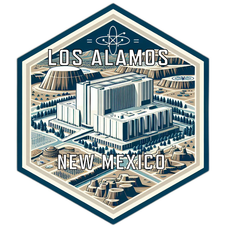Los Alamos New Mexico Travel Destination Souvenir Vinyl Decal Sticker 2-Inch