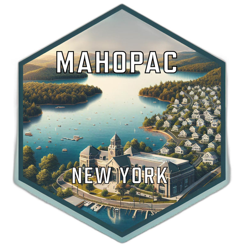 Mahopac New York Travel Destination Souvenir Vinyl Decal Sticker 6-Inch