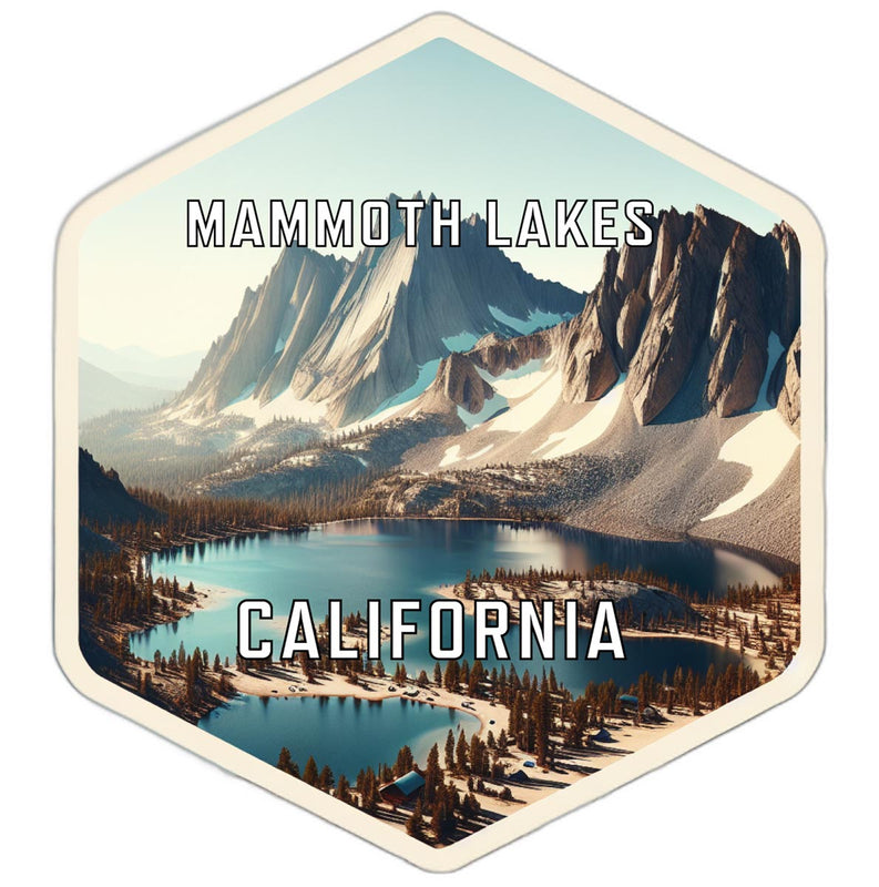 Mammoth Lakes California Travel Destination Souvenir Vinyl Decal Sticker 2-Inch