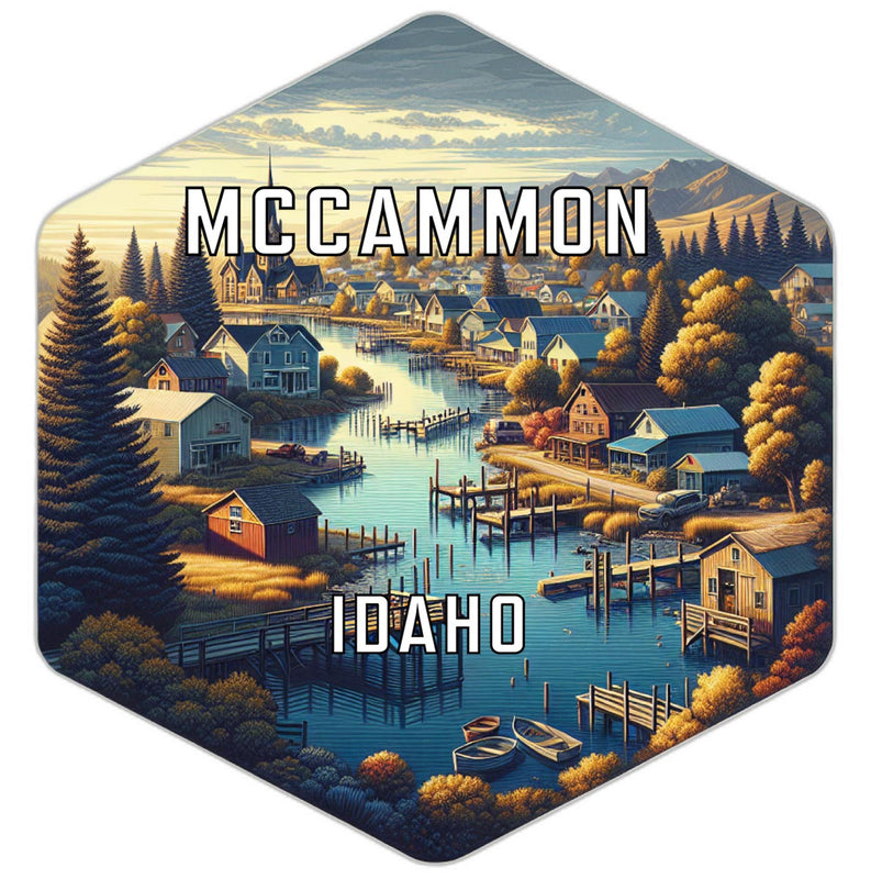 Mccammon Idaho Travel Destination Souvenir Vinyl Decal Sticker 2-Inch