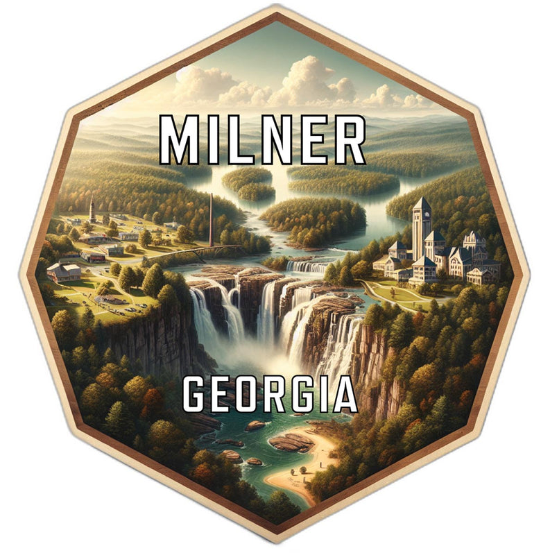 Milner Georgia Travel Destination Souvenir Vinyl Decal Sticker 2-Inch