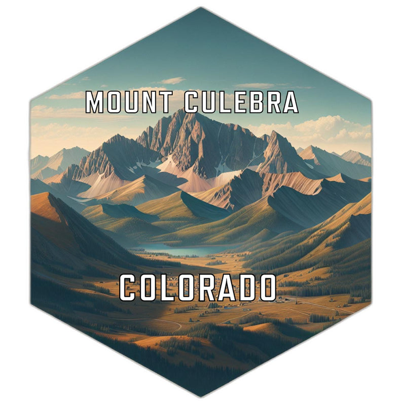 Mount Culebra Colorado Travel Destination Souvenir Vinyl Decal Sticker 2-Inch