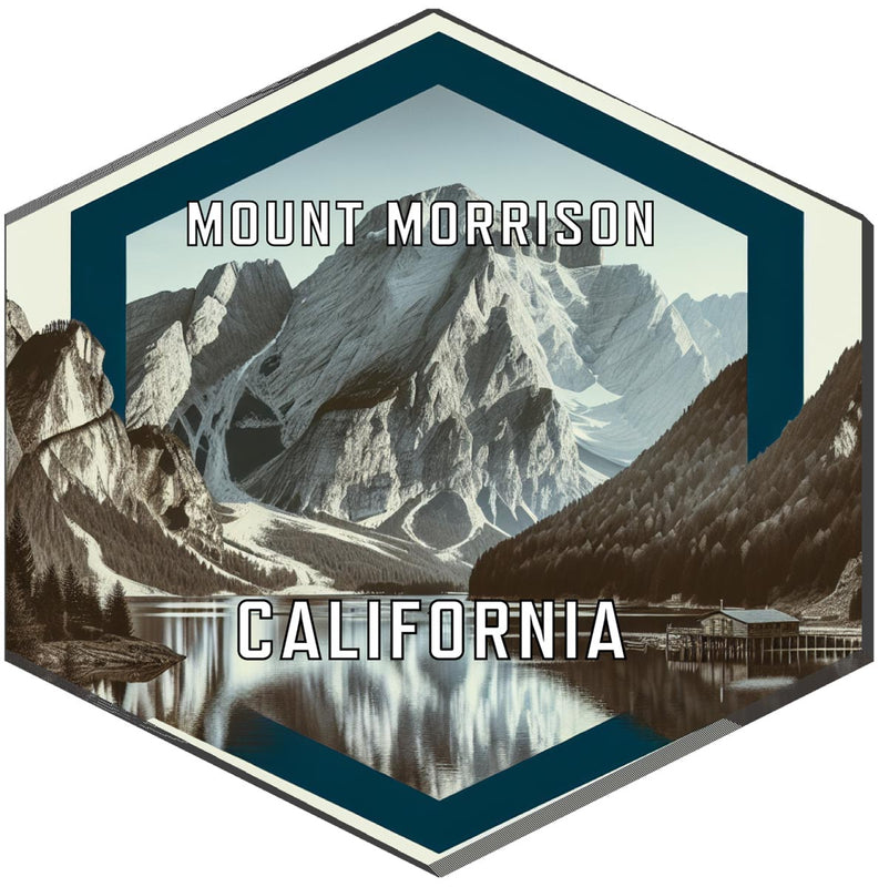 Mount Morrison California Travel Destination Souvenir Vinyl Decal Sticker 2-Inch
