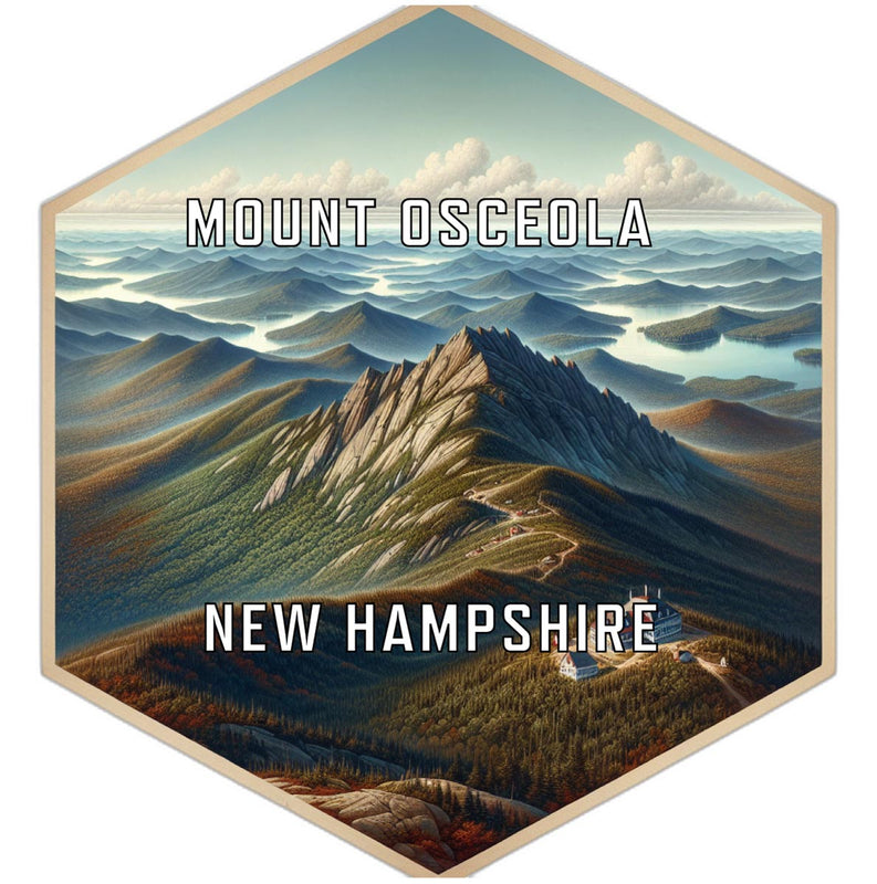 Mount Osceola New Hampshire Travel Destination Souvenir Vinyl Decal Sticker 2-Inch