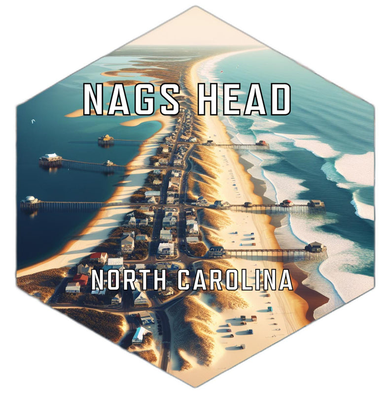 Nags Head North Carolina Travel Destination Souvenir Vinyl Decal Sticker 2-Inch