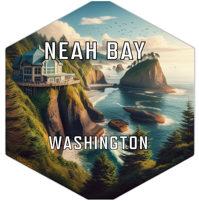 Neah Bay Washington Travel Destination Souvenir Vinyl Decal Sticker 2-Inch
