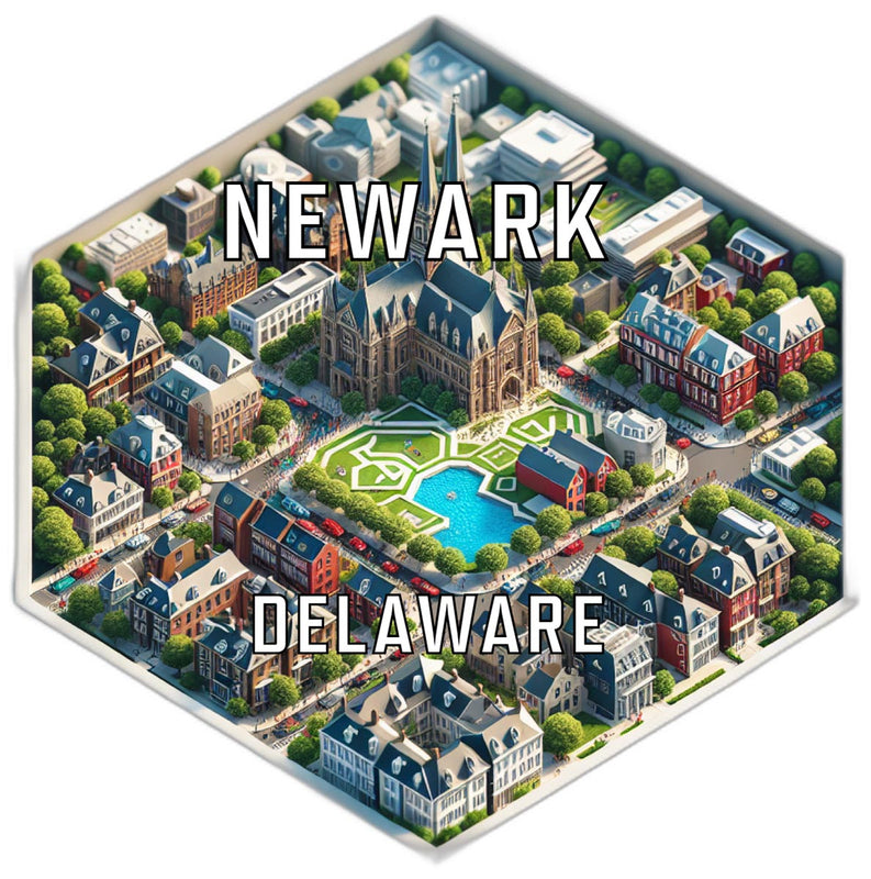 Newark Delaware Travel Destination Souvenir Vinyl Decal Sticker 2-Inch
