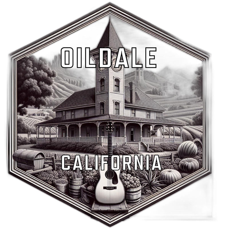 Oildale California Travel Destination Souvenir Vinyl Decal Sticker 2-Inch