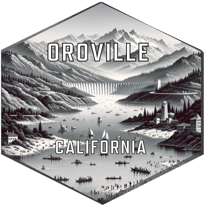 Oroville California Travel Destination Souvenir Vinyl Decal Sticker 2-Inch