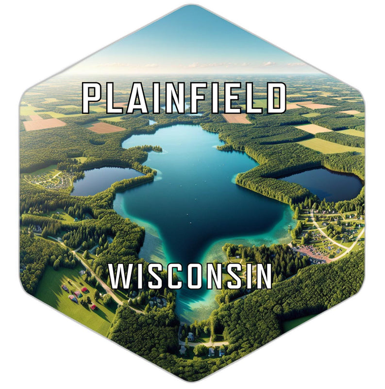 Plainfield Wisconsin Travel Destination Souvenir Vinyl Decal Sticker 2-Inch
