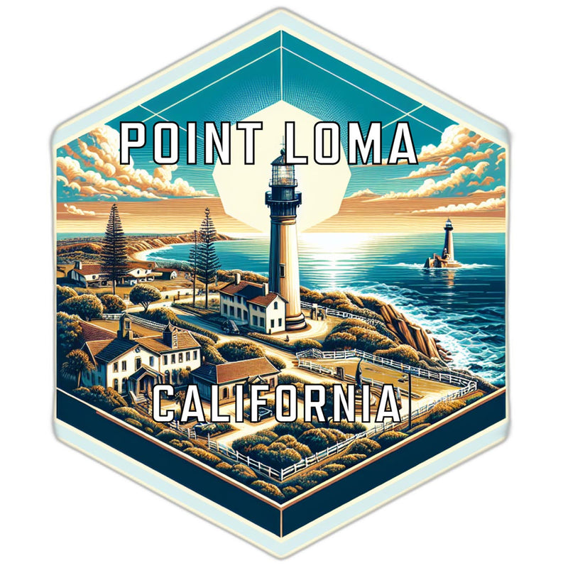 Point Loma California Travel Destination Souvenir Vinyl Decal Sticker 6-Inch