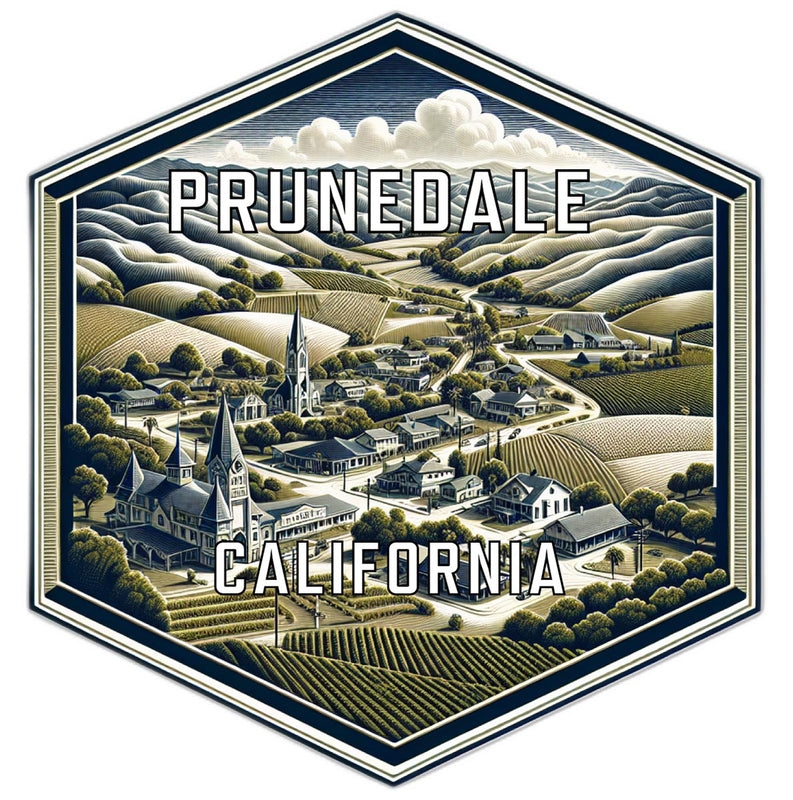 Prunedale California Travel Destination Souvenir Vinyl Decal Sticker 2-Inch