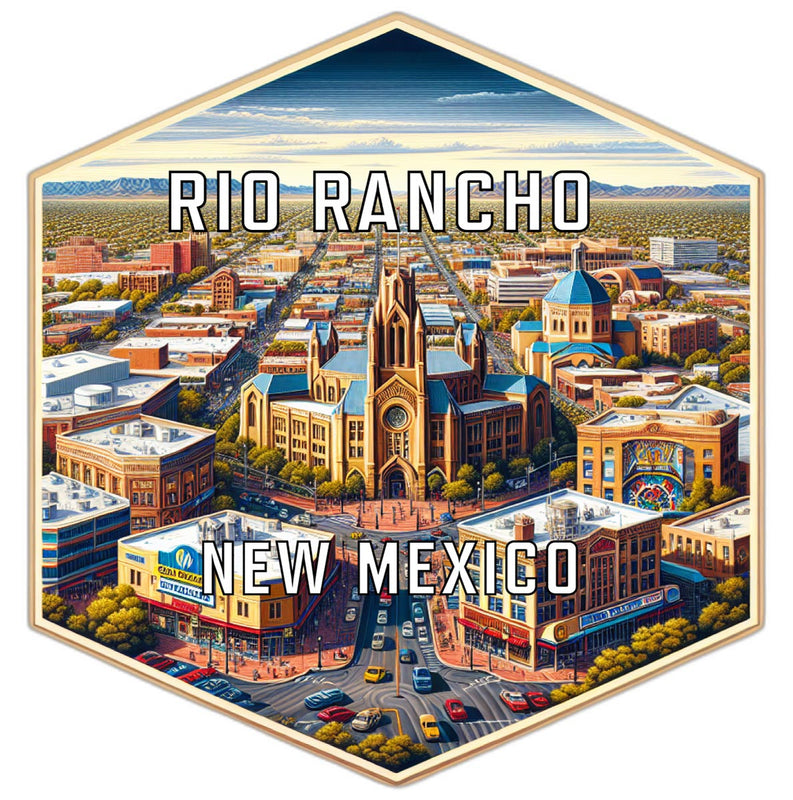 Rio Rancho New Mexico Travel Destination Souvenir Vinyl Decal Sticker 2-Inch