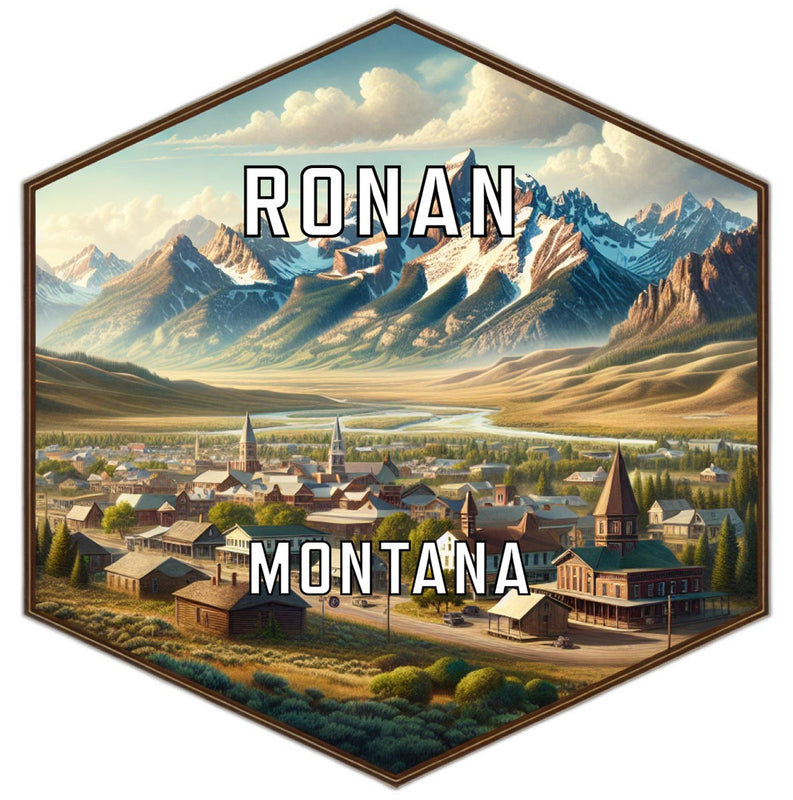 Ronan Montana Travel Destination Souvenir Vinyl Decal Sticker 2-Inch