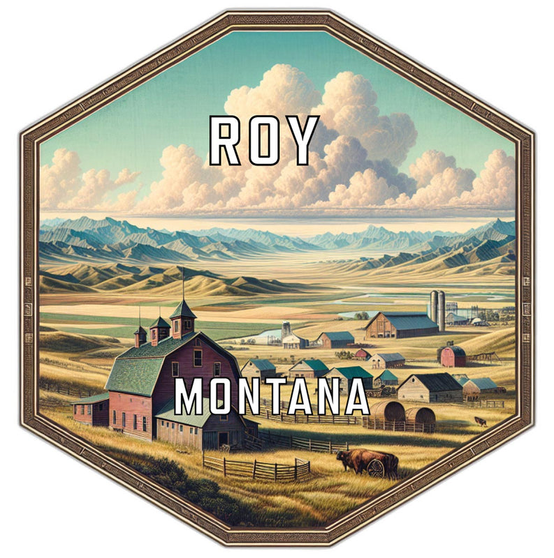 Roy Montana Travel Destination Souvenir Vinyl Decal Sticker 2-Inch