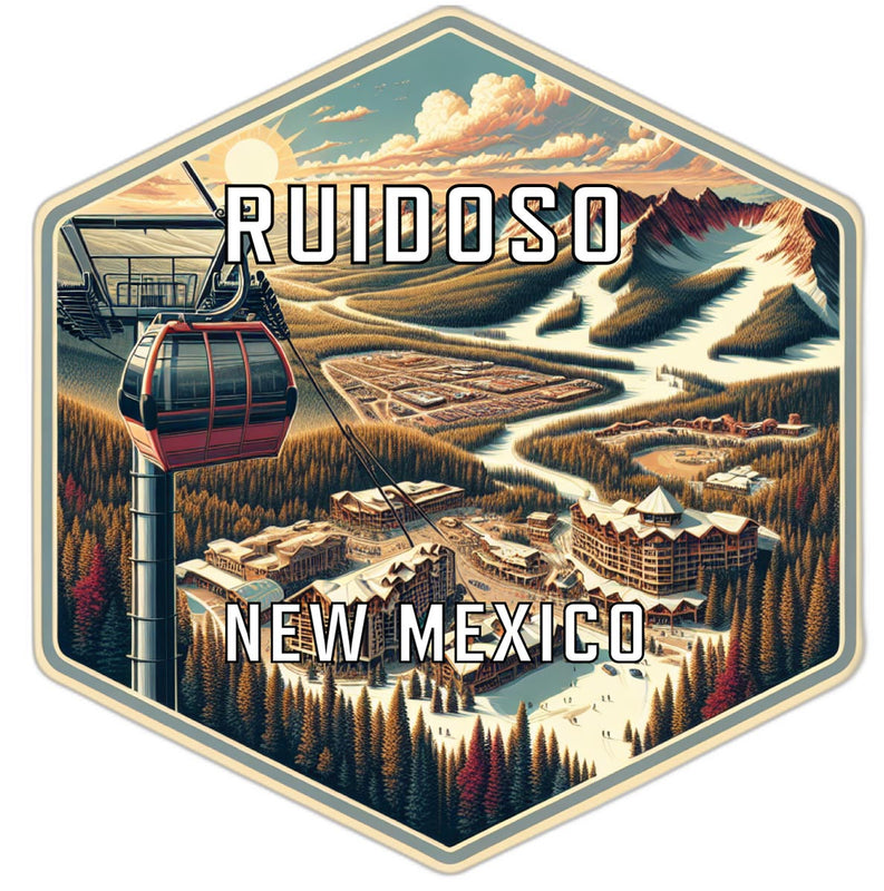 Ruidoso New Mexico Travel Destination Souvenir Vinyl Decal Sticker 6-Inch