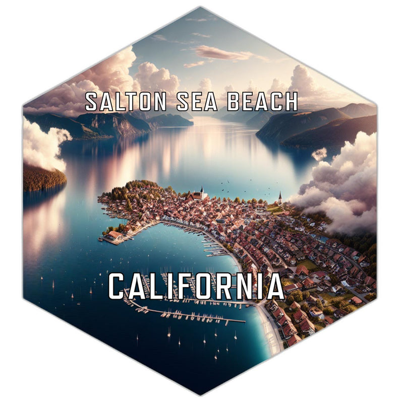 Salton Sea Beach California Travel Destination Souvenir Vinyl Decal Sticker 6-Inch