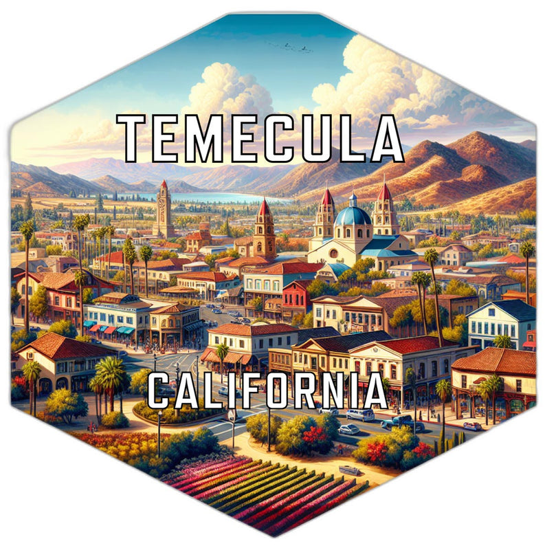 Temecula California Travel Destination Souvenir Vinyl Decal Sticker 2-Inch