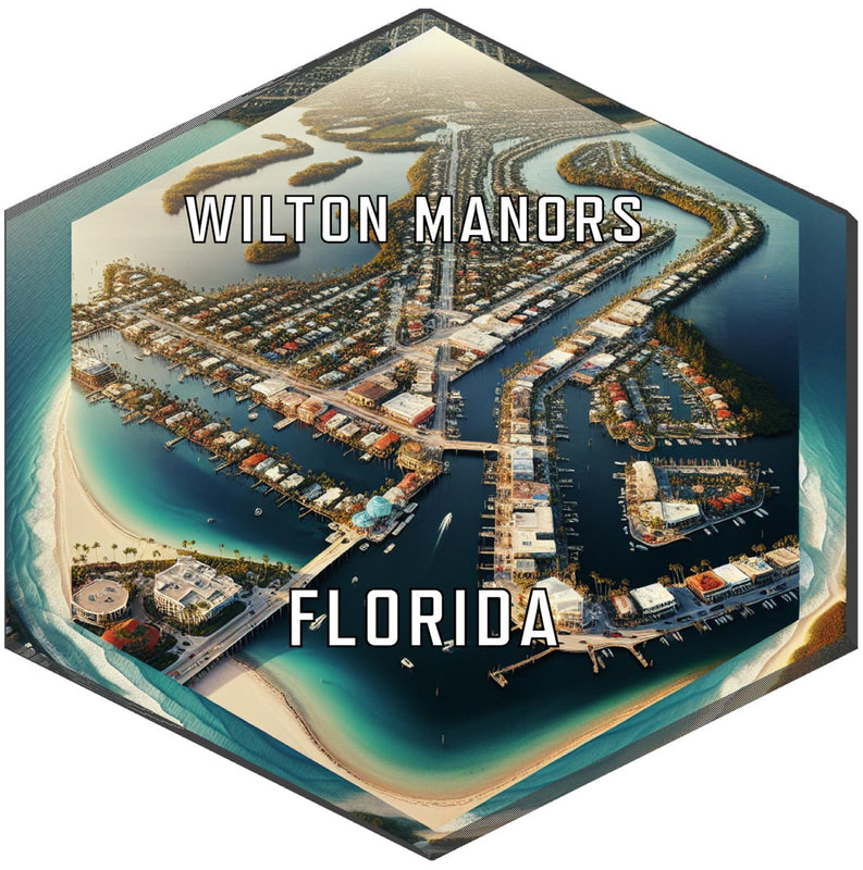 Wilton Manors Florida Travel Destination Souvenir Vinyl Decal Sticker 2-Inch