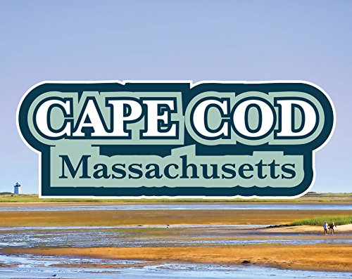 Cape Cod Massachusetts National Seashore Lighthouse Nautical Beach Souvenir 5x6 Inch Sticker Decal