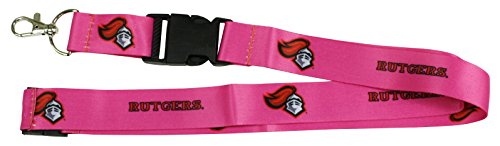 Ultimate Sports Fan Lanyard - Rutgers Scarlet Knights Spirit, Durable Polyester, Quick-Release Buckle & Heavy-Duty Clasp