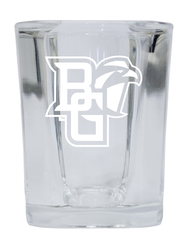 Bowling Green Falcons NCAA Collector's Edition 2oz Square Shot Glass - Laser Etched Logo