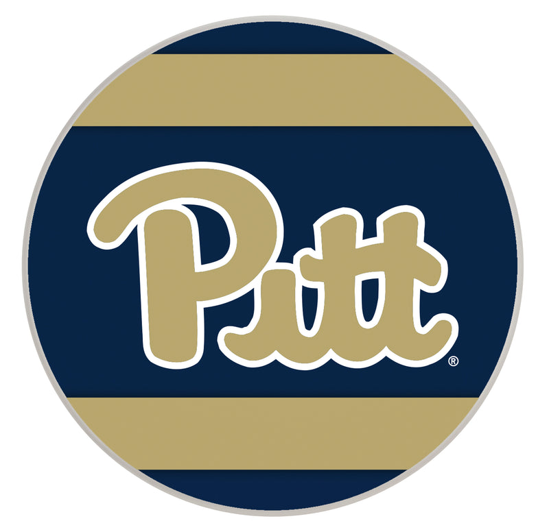 Pittsburgh Panthers Officially Licensed Paper Coasters (4-Pack) - Vibrant, Furniture-Safe Design