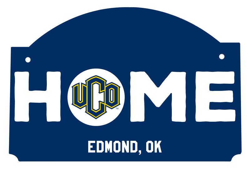 University of Central Oklahoma Bronchos Wood Sign with String