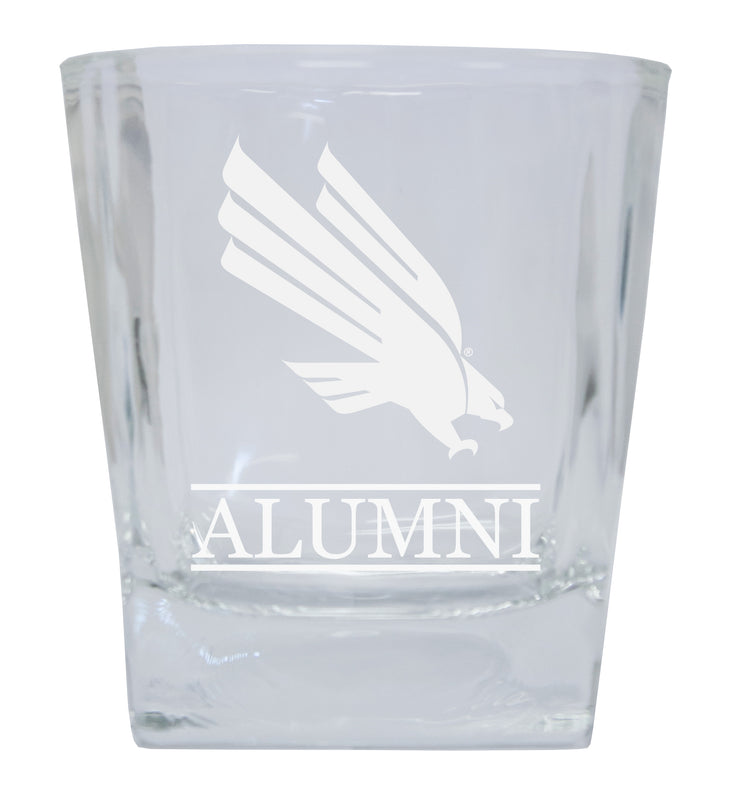 North Texas 2-Pack Alumni Elegance 10oz Etched Glass Tumbler
