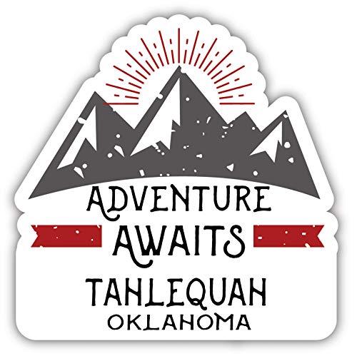 Tahlequah Oklahoma Souvenir Decorative Stickers (Choose theme and size)