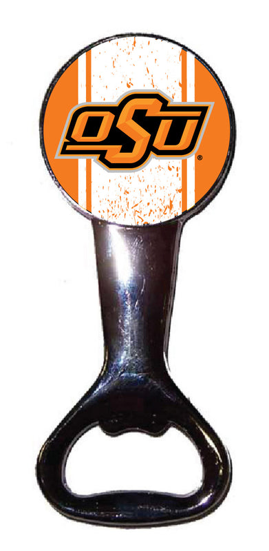 Oklahoma State Cowboys Officially Licensed Magnetic Metal Bottle Opener - Tailgate & Kitchen Essential