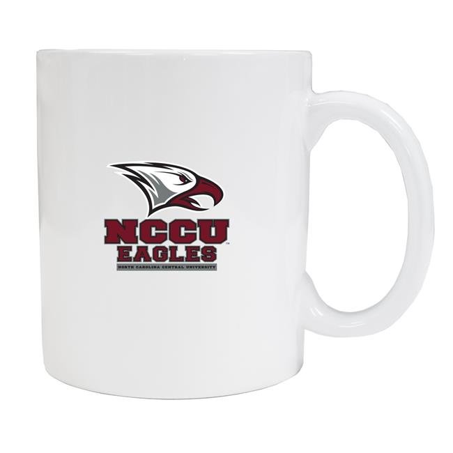 North Carolina Central Eagles White Ceramic NCAA Fan Mug 2-Pack (White)