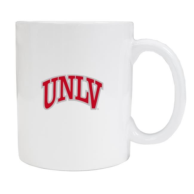 UNLV Rebels White Ceramic NCAA Fan Mug 2-Pack (White)
