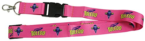 Ultimate Sports Fan Lanyard - Toledo Rockets Spirit, Durable Polyester, Quick-Release Buckle & Heavy-Duty Clasp