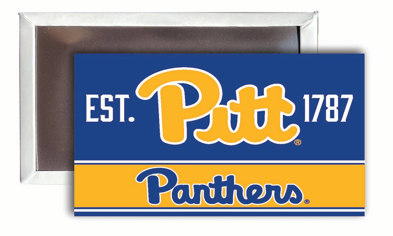 Pittsburgh Panthers 2x3-Inch NCAA Vibrant Collegiate Fridge Magnet - Multi-Surface Team Pride Accessory Single Unit