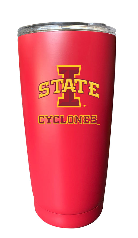 Iowa State Cyclones NCAA Insulated Tumbler - 16oz Stainless Steel Travel Mug Choose Your Color
