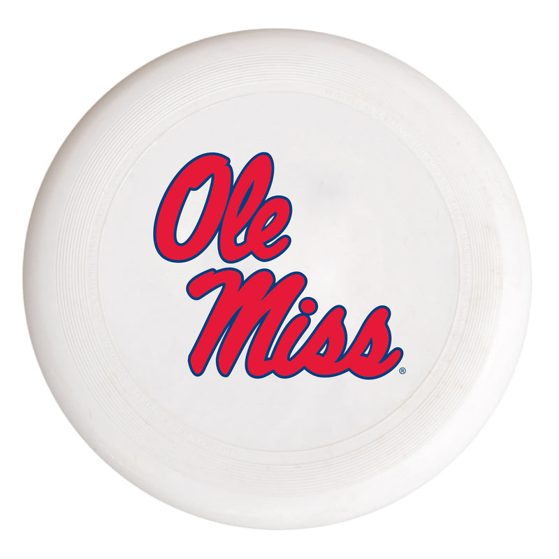 Mississippi Rebels "Ole Miss" NCAA Licensed Flying Disc - Premium PVC, 10.75” Diameter, Perfect for Fans & Players of All Levels