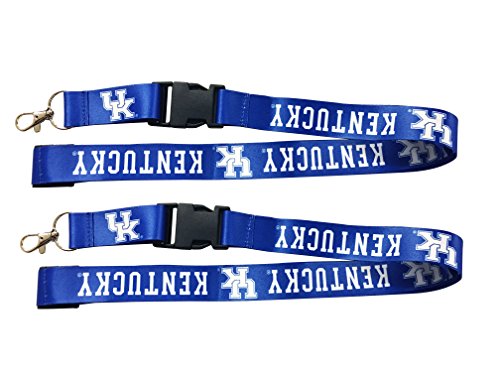 Ultimate Sports Fan Lanyard - Kentucky Wildcats Spirit, Durable Polyester, Quick-Release Buckle & Heavy-Duty Clasp