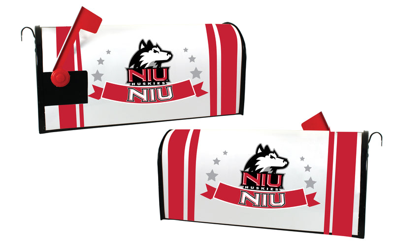 Northern Illinois Huskies NCAA Officially Licensed Mailbox Cover Logo and Stripe Design