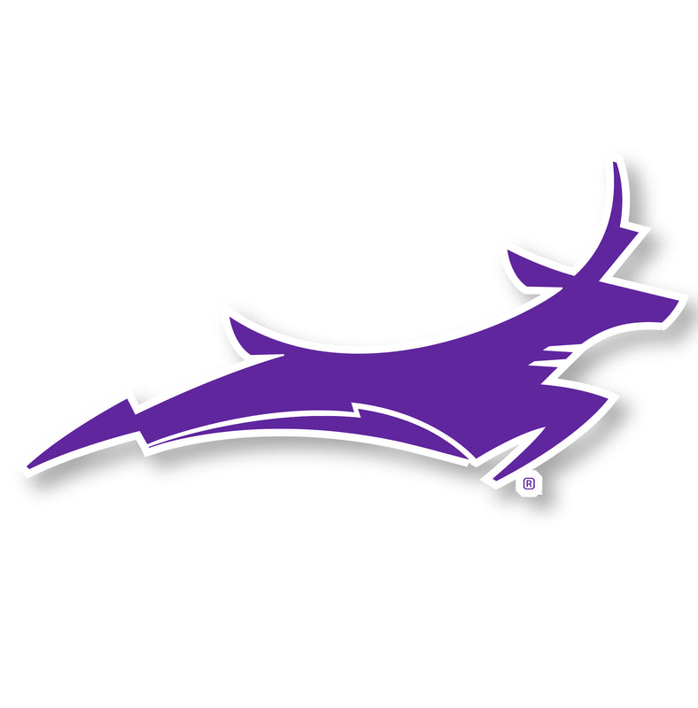 Grand Canyon University Lopes 2-Inch Mascot Logo NCAA Vinyl Decal Sticker for Fans, Students, and Alumni