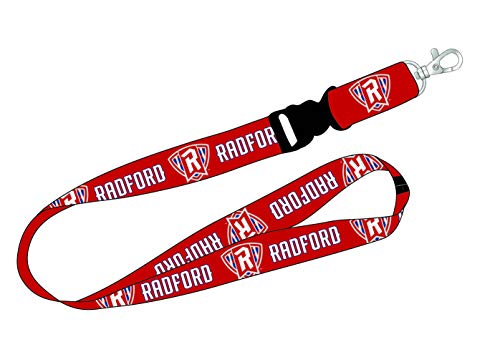 Ultimate Sports Fan Lanyard - Radford University Highlanders Spirit, Durable Polyester, Quick-Release Buckle & Heavy-Duty Clasp